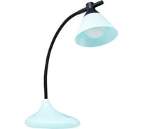Настольная лампа RISALUX 1678/1PT LED 3Вт 3 режима 3000-6000К USB АКБ голубой 14х11,5х41 см 5091574