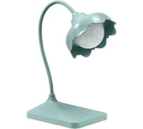 Настольная лампа RISALUX 16265/1 LED 3Вт АКБ диммер зеленый 11х14,4х40 см 5353797