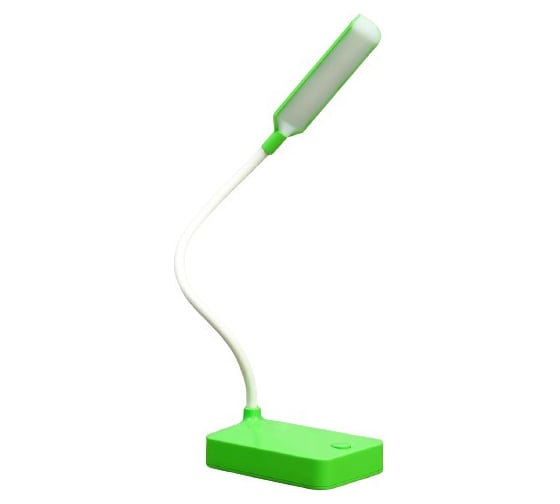 Настольная лампа RISALUX 79956/1 LED 2Вт USB батарейки 3АА зеленый 10х7х37 см 4734821 1