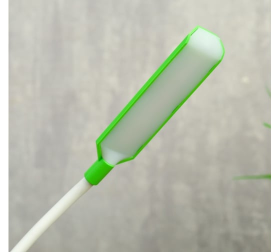 Настольная лампа RISALUX 79956/1 LED 2Вт USB батарейки 3АА зеленый 10х7х37 см 4734821