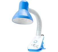 Настольная лампа RISALUX 16114/1BL E27 40Вт голубой 12,5х13х44 см 5091651