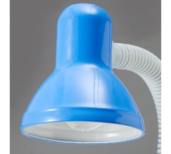 Настольная лампа RISALUX 16114/1BL E27 40Вт голубой 12,5х13х44 см 5091651