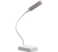 Настольная лампа RISALUX 79954/1 LED 2Вт USB батарейки 3АА белый 10х7х37 см 4734819