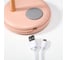 Настольная лампа RISALUX 16044/1PK LED 4Вт 3 режима АКБ USB розовый 10,5х10,5х31 см 5097739 10