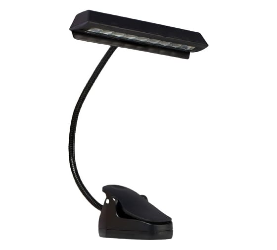 Настольная лампа RISALUX 16039/1 LED 1,5Вт от батареек 3АА USB черный 21х9,5х34см 5091548