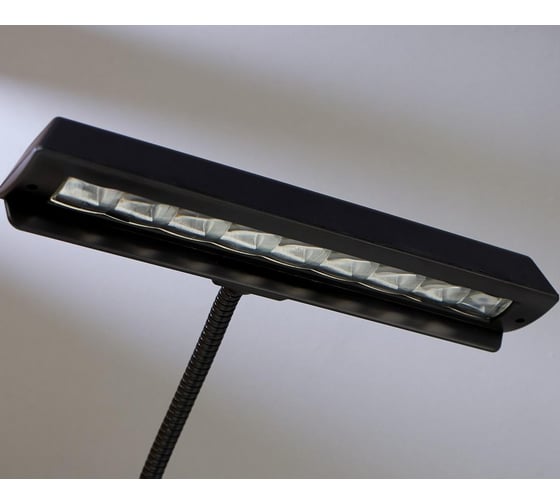Настольная лампа RISALUX 16039/1 LED 1,5Вт от батареек 3АА USB черный 21х9,5х34см 5091548