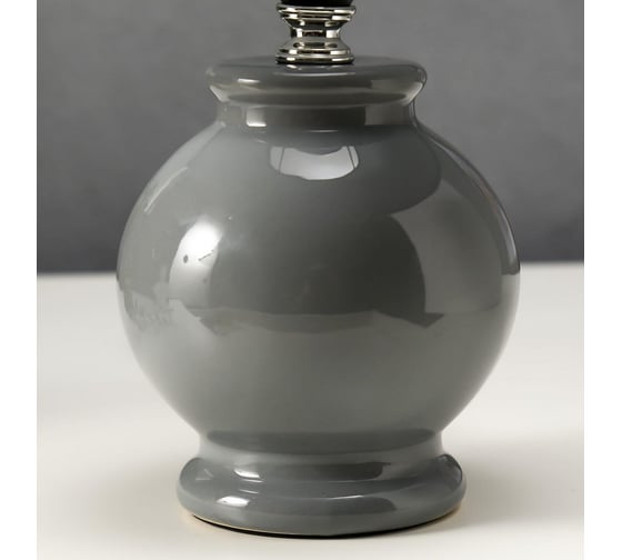 Настольная лампа RISALUX 16144/1BL E14 40Вт серый 17,5х17,5х27 см 5150251