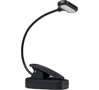 Светильник RISALUX 16108/1 LED USB черный 5,3х8,2х22,5 см 5091628