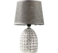 Настольная лампа RISALUX 16235/1 E14 40Вт бело-серый 20х20х30 см 5268024