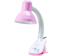 Настольная лампа RISALUX 16114/1PK E27 40Вт розовый 12,5х13х44 см 5091652