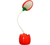 Настольная лампа RISALUX 85291/1 LED 3Вт USB AKB красный 9х7х36 см 4734882