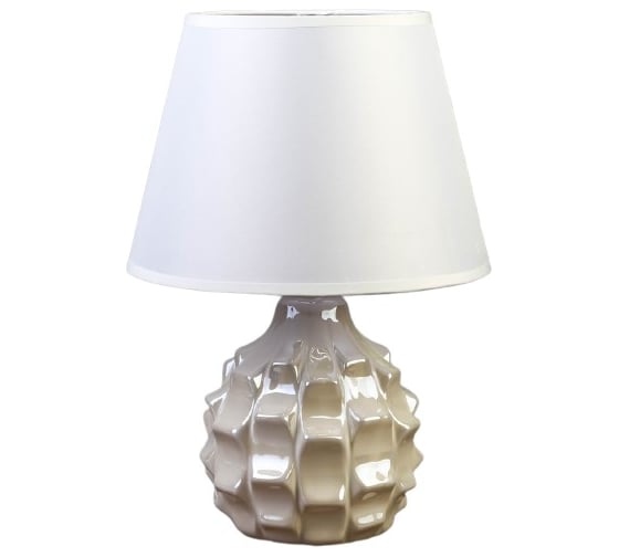Настольная лампа RISALUX 7555100TL/1 E14 40Вт жемчужный 22х22х32 см 4551716