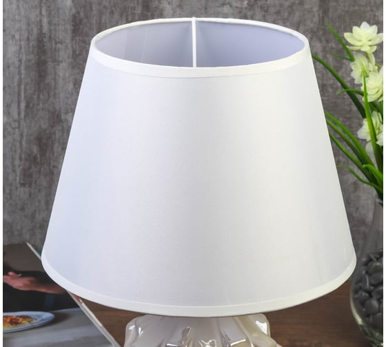 Настольная лампа RISALUX 7555100TL/1 E14 40Вт жемчужный 22х22х32 см 4551716