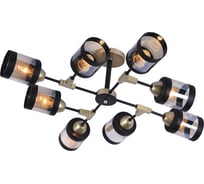 Потолочная люстра Seven Fires ПАУЛА SF3304/8C-CGD-MBK
