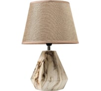 Настольная лампа RISALUX 16254/1BG Е14 40Вт бежевый 23х23х35 см 5294730