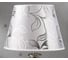 Настольная лампа RISALUX 16281/1WT+CR Е14 40Вт бело-хромовый 24х24х40 см 5354725 5