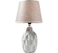 Настольная лампа RISALUX 16428/1 E14 40Вт светло-серый 22,5х22,5х37 см 5469640