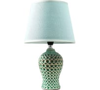 Настольная лампа RISALUX 36656/1 E14 40Вт зеленый H33 см 4889675