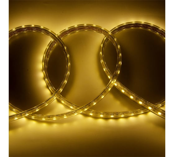 Светодиодная лента General Lighting Systems 50 м, 12Вт/м, 220В, SMD5730, 6мм, IP67, 3000К, теплый белый GLS-5730-60-12-220-IP67-3 504616