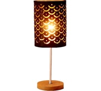 Настольная лампа RISALUX 16034/1 E27 40Вт черный 14х14х43 см 5084571