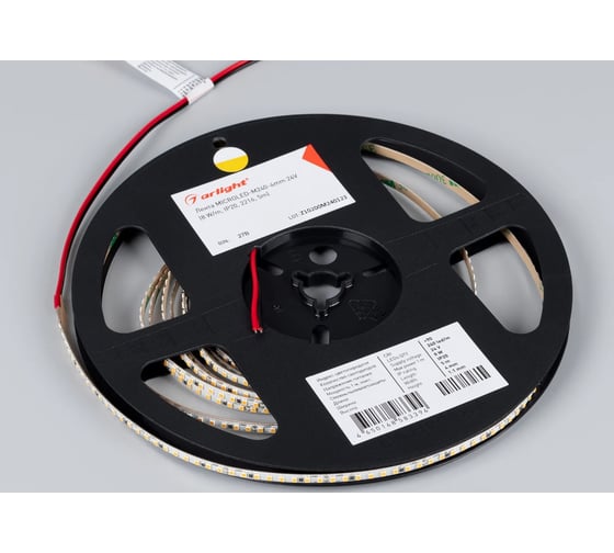 Светодиодная лента Arlight MICROLED-M240-4mm 24V Warm3500 5м 047870