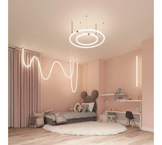 Подвес Arlight MOONLIGHT-HR-LIFT-D25 White, 1 комплект 048369