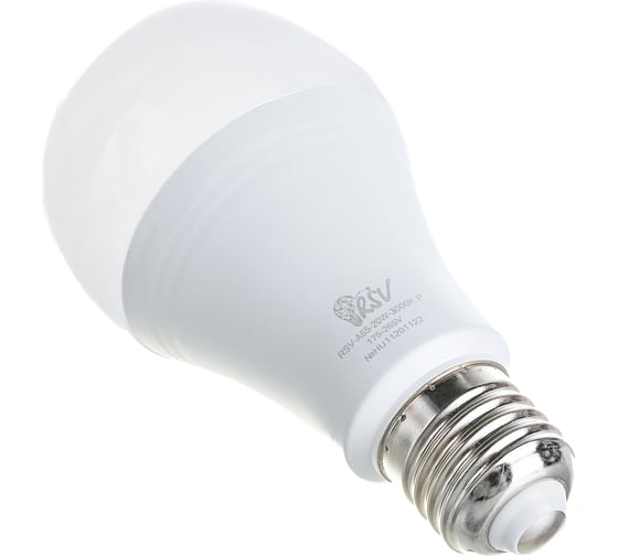 Светодиодная лампа RSV A65-20W-3000K-E27 P 100490