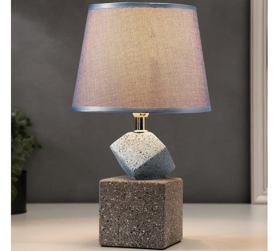 Настольная лампа RISALUX 16251/1BL Е14 40Вт синий 20х20х33,5 см 5294724