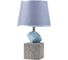 Настольная лампа RISALUX 16251/1BL Е14 40Вт синий 20х20х33,5 см 5294724 1