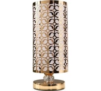 Настольная лампа RISALUX 16142/1 E27 40Вт золото 13х13х31 см 5147896