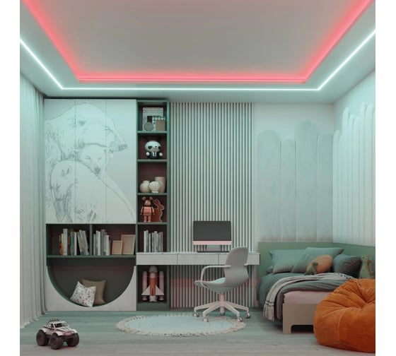 Светодиодная лента Arlight RT-H120-10mm 24V RGBW-White-4-in-1 5м 048748