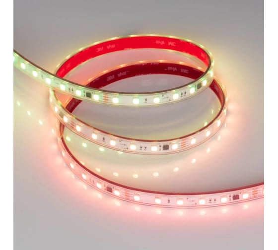 Светодиодная герметичная лента Arlight SPI-PFS-B60-12mm 24V RGB-PX6-BPT, б 5м 039602