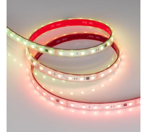 Светодиодная герметичная лента Arlight SPI-PS-B60-12mm 24V RGB-PX6-BPT, бе 5м 039181