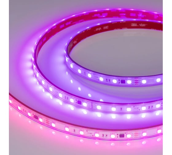Светодиодная герметичная лента Arlight SPI-PS-B60-12mm 24V RGB-PX6-BPT, бе 5м 039181