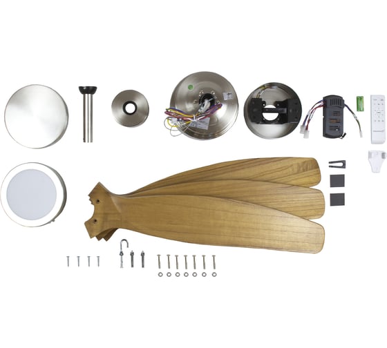 Люстра вентилятор DREAMFAN Tonic Wood L DC 33552DC