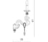 Бра Divinare CARL 5124/14 AP-1 5