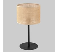 Настольный светильник TK Lighting с тканевым абажуром 5552 Juta черный a068753