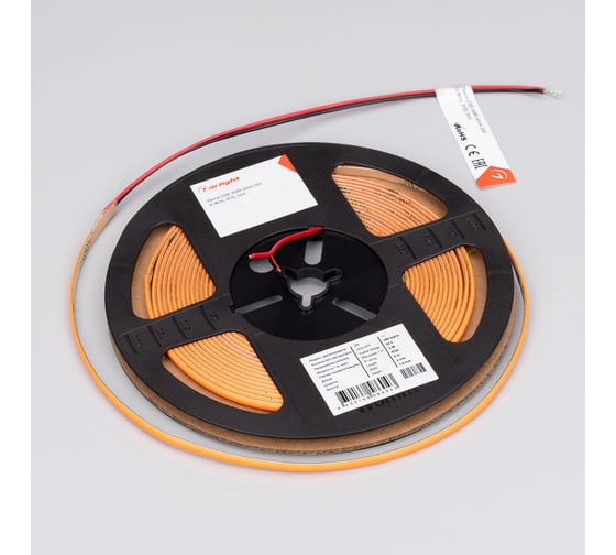Светодиодная лента Arlight COB-X480-4mm 24V, Orange, 5м 046909