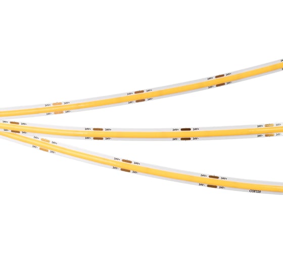 Светодиодная лента Arlight COB-X320-8mm 24V, Warm3500, 5м 044584(1)