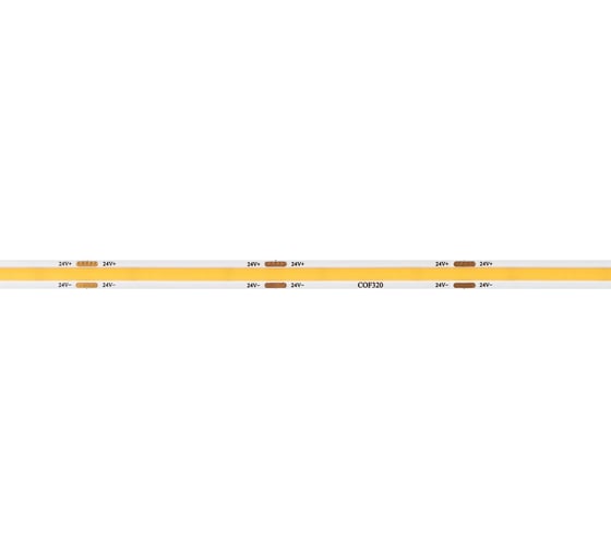 Светодиодная лента Arlight COB-X320-8mm 24V, Warm3500, 5м 044584(1)