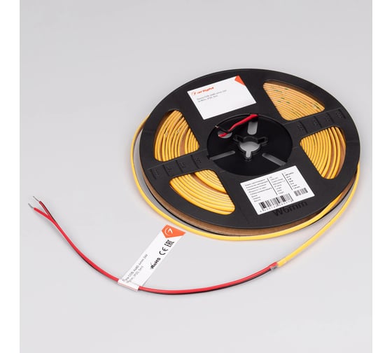 Светодиодная лента Arlight COB-X480-4mm 24V, Gold, 5м 046908