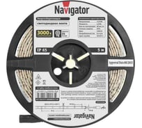 Лента Navigator СД 71 403 NLS-3528WW60-4.8-IP65-12V R5 5 м 71403
