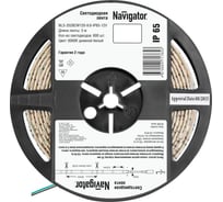 Лента Navigator СД 71 765 NLS-3528CW120-9.6-IP65-12V R5 5 м 71765