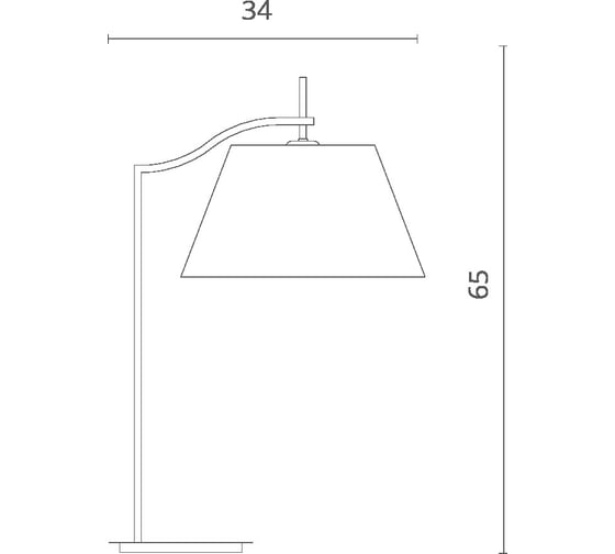 Настольная лампа Divinare SOPRANO 1341/02 TL-1