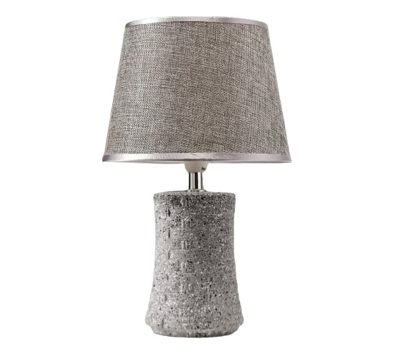 Настольная лампа RISALUX 16248/1GR Е14 40Вт серый 20х20х33,5 см 5294717 1