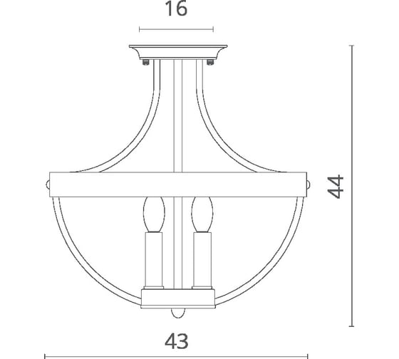 Потолочная люстра Divinare NORMAN 9980/02 PL-3