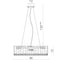 Подвесная люстра Divinare PAOLA 2002/01 SP-6 5
