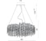 Подвесная люстра Divinare SALICE 3150/16 SP-6 3