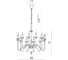 Подвесная люстра Divinare ATLANTA 1021/02 LM-12 3