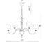Подвесная люстра Divinare FLORENCE 6819/19 SP-12 5
